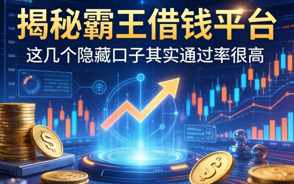 揭秘霸王借钱平台：这几个隐藏口子其实通过率很高