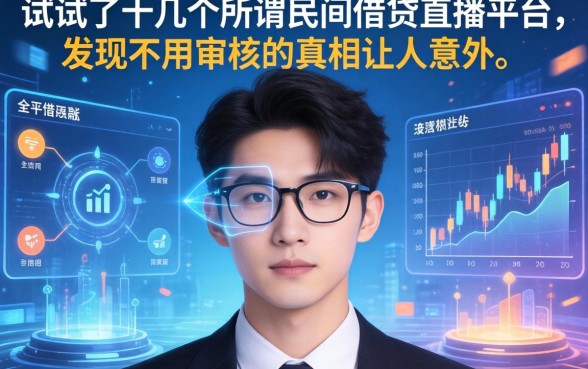 我试了十几个所谓民间借钱直播平台，发现不用审核的真相让人意外