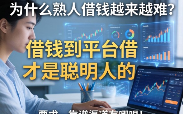 为什么熟人借钱越来越难？借钱要到平台借才是聪明人的选择吗？靠谱渠道有哪些？