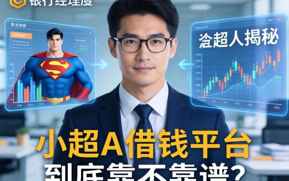 银行经理揭秘：小超人借钱平台到底靠不靠谱？