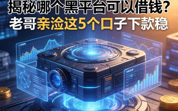 揭秘哪个黑平台可以借钱？老哥亲测这5个口子下款稳