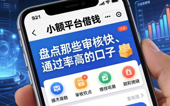 手机小额平台借钱：盘点那些审核快、通过率高的口子