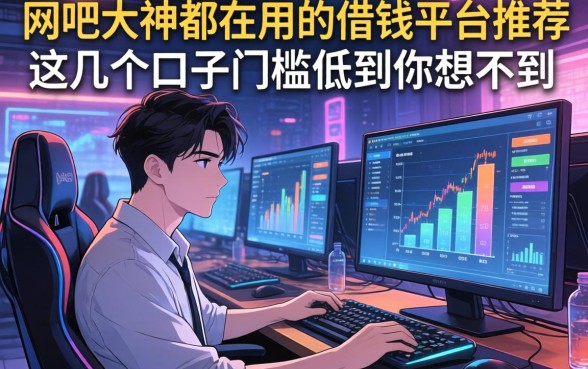 网吧大神都在用的借钱平台推荐，这几个口子门槛低到你想不到
