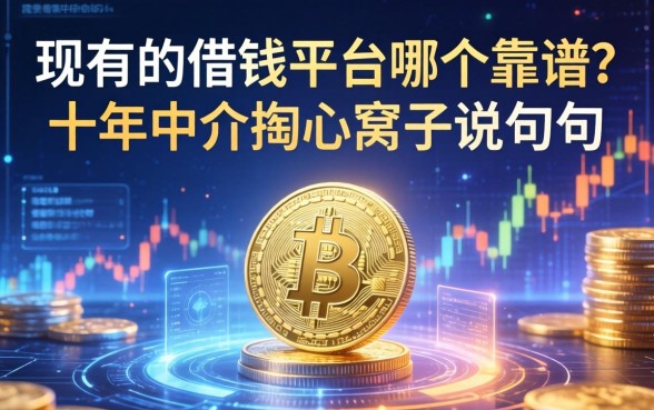 现有的借钱平台哪个靠谱？十年中介掏心窝子说几句