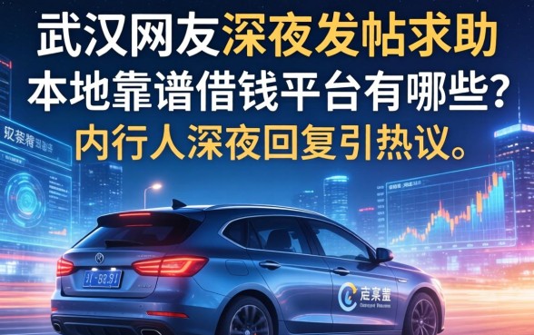 武汉网友深夜发帖求助：本地靠谱借钱平台有哪些？内行人深夜回复引热议