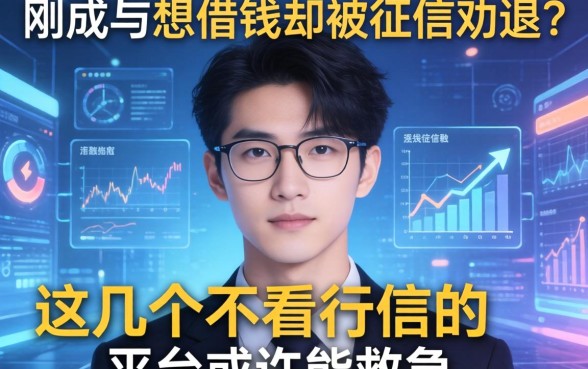 刚成年想借钱却被征信劝退？这几个不看征信的平台或许能救急