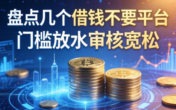 盘点几个借钱的不要平台，门槛放水审核宽松