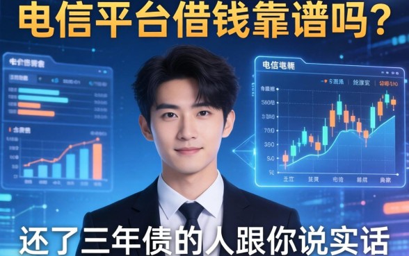 电信平台借钱靠谱吗？一个还了三年债的人跟你说实话
