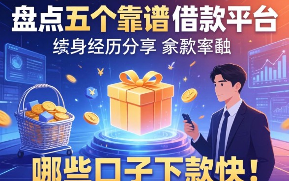 盘点五个靠谱的借款平台，亲身经历分享哪些口子下款快