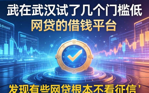 我在武汉试了几个门槛低的借钱平台，发现有些网贷根本不看征信