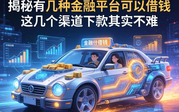 揭秘有几种金融平台可以借钱，这几个渠道下款其实不难