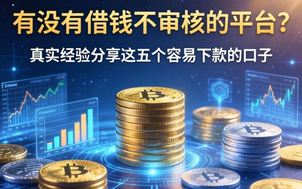 有没有借钱不审核的平台？真实经验分享这五个容易下款的口子