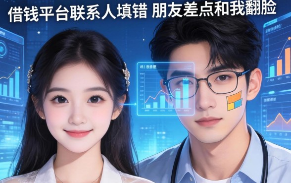 借钱平台联系人填错，朋友差点和我翻脸
