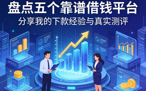 盘点五个靠谱的借钱平台，分享我的下款经历与真实测评