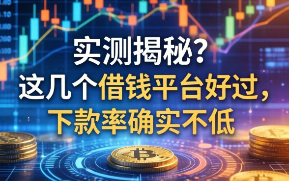 实测揭秘：这几个借钱平台好过，下款率确实不低