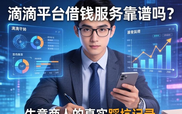 滴滴平台借钱服务靠谱吗？一个生意人的真实踩坑记录