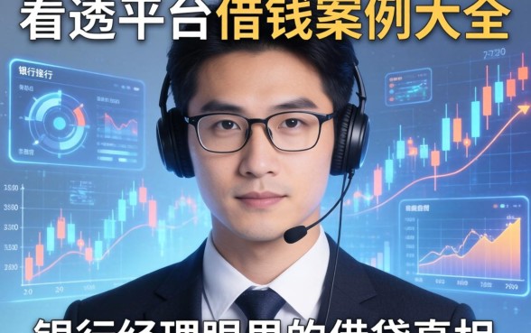 看透平台借钱案例大全：银行经理眼里的借钱真相