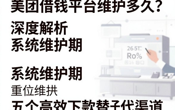 美团借钱平台维护多久？深度解析系统维护期及五个高效下款替代渠道