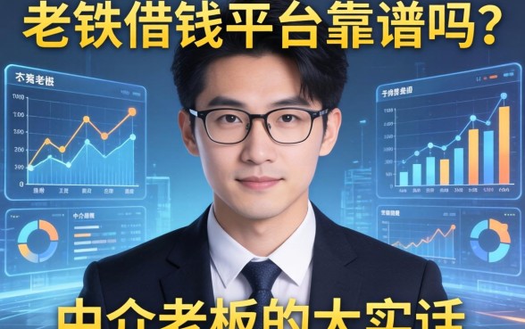 老铁借钱平台靠谱吗？一个中介老板的大实话