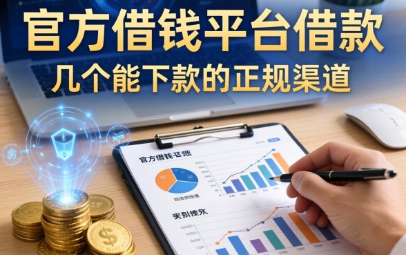 官方借钱平台借款：整理了几个能下款的正规渠道