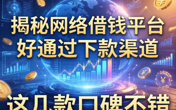 揭秘网络借钱平台好通过的下款渠道，这几款口碑不错