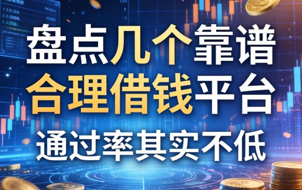 盘点几个靠谱的合理借钱平台，通过率其实不低