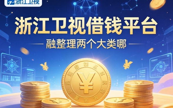 浙江卫视借钱平台有哪些？整理两个大类供参考