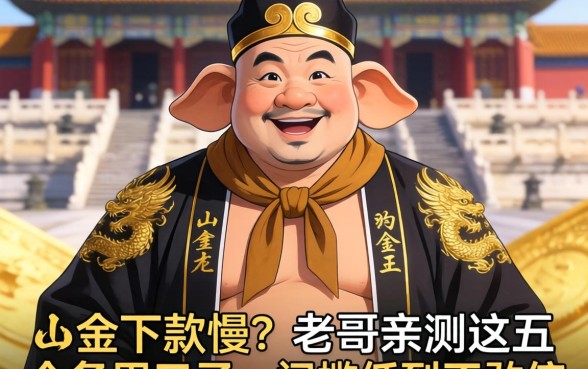 八戒金服下款慢？老哥亲测这五个备用口子，门槛低到不敢信