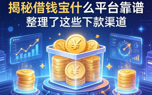 揭秘借钱宝什么平台靠谱，整理了这些下款渠道