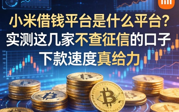 小米借钱平台是什么平台？实测这几家不查征信的口子，下款速度真给力