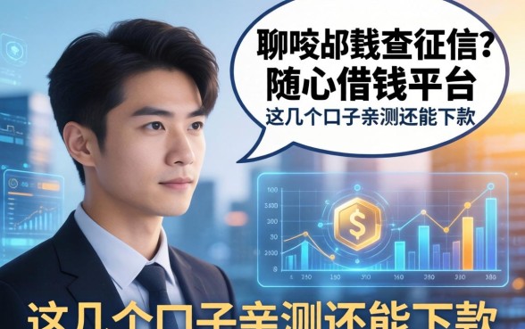 聊聊那些不查征信的随心借钱平台，这几个口子亲测还能下款