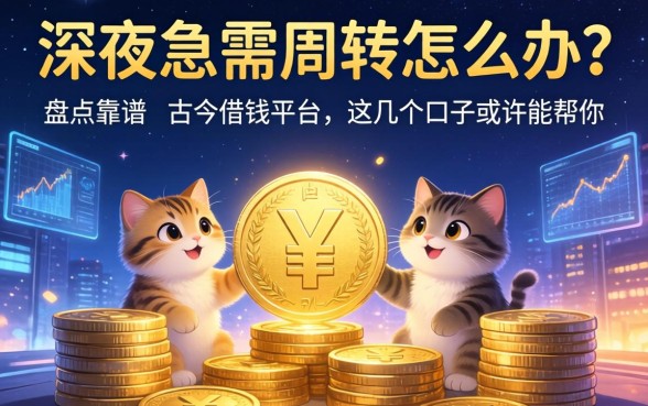 深夜急需周转怎么办？盘点靠谱的古今借钱平台，这几个口子或许能帮你