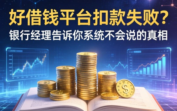 好借钱平台扣款失败？银行经理告诉你系统不会说的真相