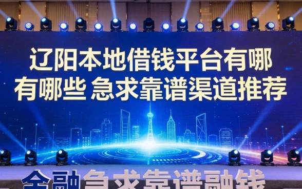 辽阳本地借钱平台有哪些？急求靠谱渠道推荐