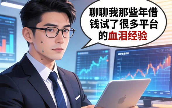 聊聊我那些年借钱试了很多平台的血泪经验