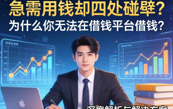 急需用钱却四处碰壁？为什么你无法在借钱平台借钱？深度解析与解决方案