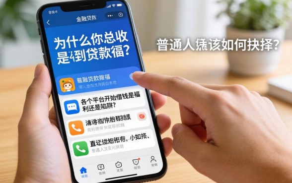 为什么你的手机总是收到贷款短信？各个平台开始借钱是福利还是陷阱？普通人该如何抉择？