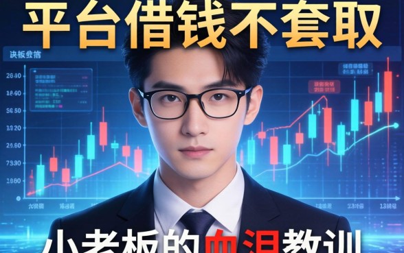 平台借钱不套取，小老板的血泪教训