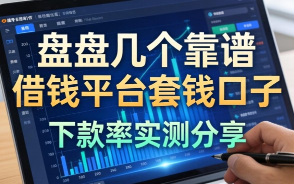 盘点几个靠谱的借钱平台套钱口子，下款率实测分享