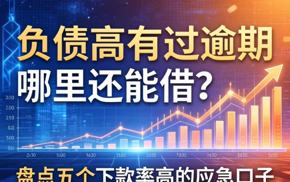 负债高有过逾期哪里还能借？盘点五个下款率高的应急口子
