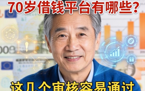 适合70岁借钱平台有哪些？这几个审核容易通过