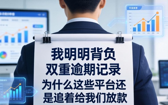 我明明背负着双重逾期记录，为什么这些平台还是追着给我放款