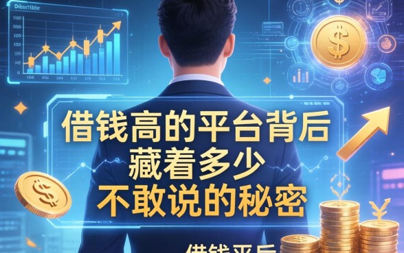 借钱高的平台背后,藏着多少不敢说的秘密