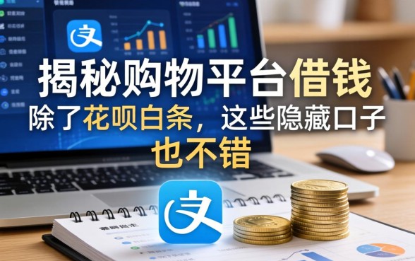 揭秘购物平台借钱：除了花呗白条，这些隐藏口子也不错