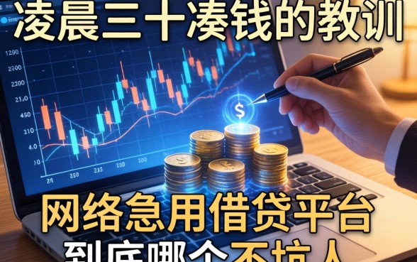 凌晨三点凑钱的教训：网络急用借钱平台到底哪个不坑人