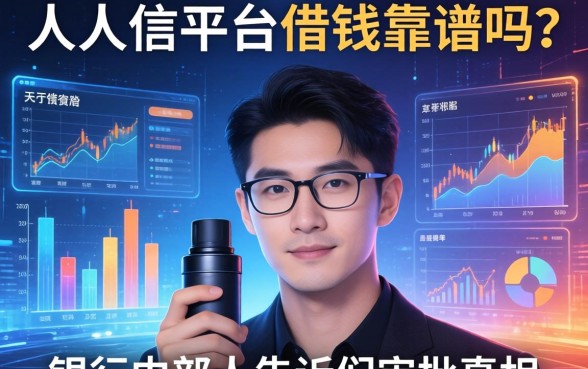 人人信平台借钱靠谱吗？银行内部人告诉你审批真相