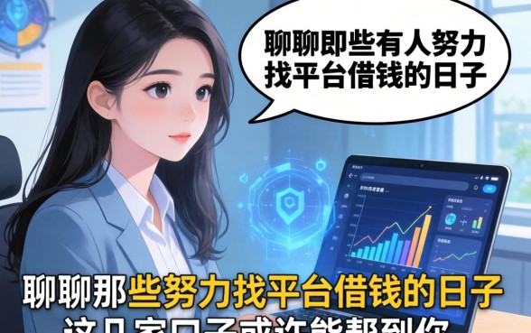 聊聊那些有人努力找平台借钱的日子，这几家口子或许能帮到你