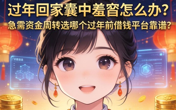 过年回家囊中羞涩怎么办？急需资金周转选哪个过年前借钱平台靠谱？