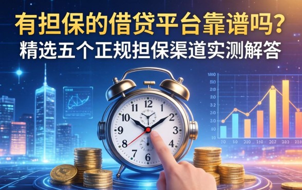 有担保的借钱平台靠谱吗？精选五个正规担保渠道实测解答