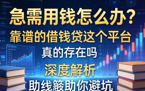 急需用钱怎么办？靠谱的借钱贷这个平台真的存在吗？深度解析助你避坑